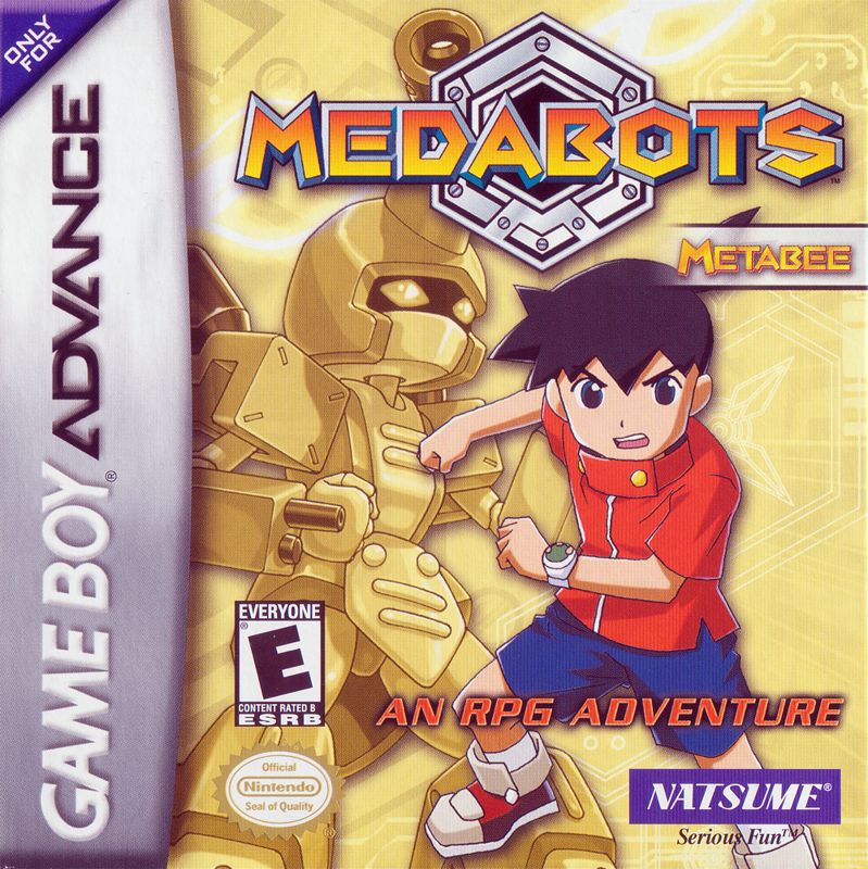Medabots: Metabee box art for GameBoy Advance